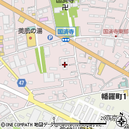 埼玉県深谷市国済寺605周辺の地図