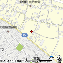 埼玉県深谷市東方2043周辺の地図