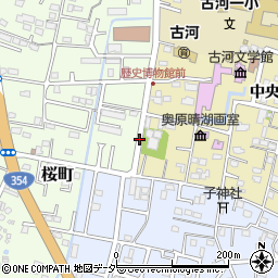 茨城県古河市長谷町5周辺の地図