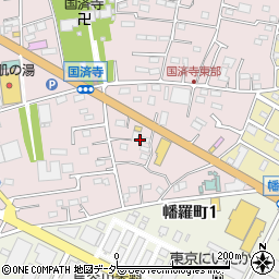 埼玉県深谷市国済寺586周辺の地図