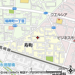 埼玉県深谷市寿町106周辺の地図