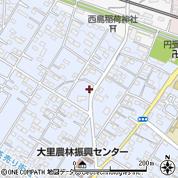 埼玉県深谷市上野台189周辺の地図