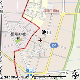 福井県あわら市池口11-46周辺の地図