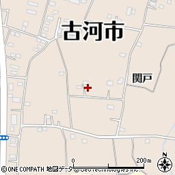 茨城県古河市関戸1567周辺の地図