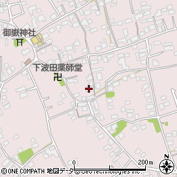 長野県松本市波田下波田6711-2周辺の地図