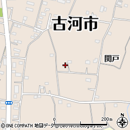 茨城県古河市関戸1568周辺の地図