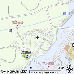 長野県佐久市湯原（滝）周辺の地図