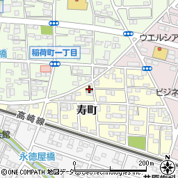 埼玉県深谷市寿町74周辺の地図