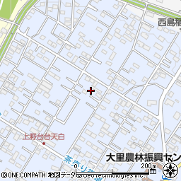 埼玉県深谷市上野台100周辺の地図