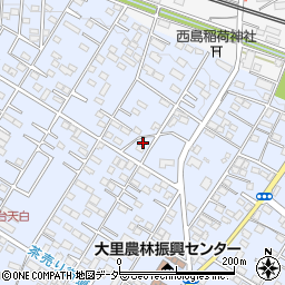 埼玉県深谷市上野台188周辺の地図