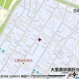 埼玉県深谷市上野台98周辺の地図