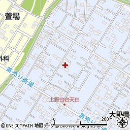 埼玉県深谷市上野台73周辺の地図