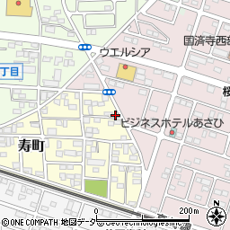埼玉県深谷市寿町243周辺の地図