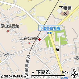 茨城県下妻市下妻乙1039-1周辺の地図