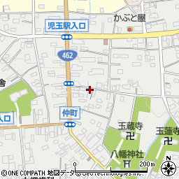 中川靴店周辺の地図