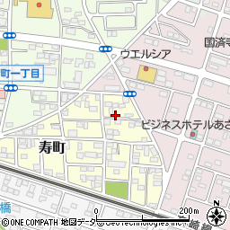 埼玉県深谷市寿町245周辺の地図