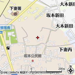 茨城県下妻市下妻乙1028-5周辺の地図