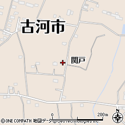 茨城県古河市関戸1563周辺の地図