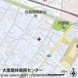 シャンホーム上野台周辺の地図