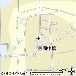 茨城県古河市西間中橋27周辺の地図