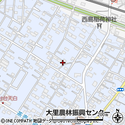 埼玉県深谷市上野台149周辺の地図