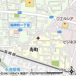 埼玉県深谷市寿町78周辺の地図