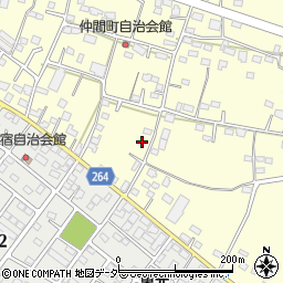 埼玉県深谷市東方2036周辺の地図