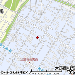 埼玉県深谷市上野台71周辺の地図
