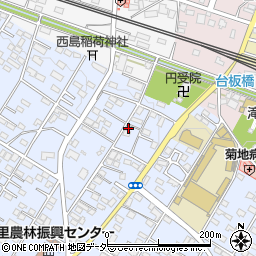 埼玉県深谷市上野台220周辺の地図