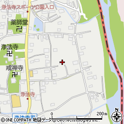 群馬県藤岡市浄法寺甲-1115周辺の地図