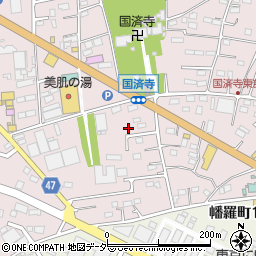 埼玉県深谷市国済寺606-3周辺の地図