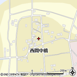 茨城県古河市西間中橋28周辺の地図