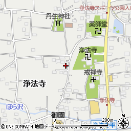 群馬県藤岡市浄法寺1207-6周辺の地図