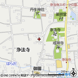 群馬県藤岡市浄法寺1207-7周辺の地図