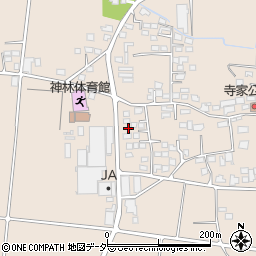 長野県松本市神林1554-10周辺の地図
