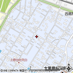 埼玉県深谷市上野台103周辺の地図