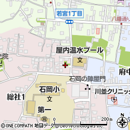 青屋神社周辺の地図