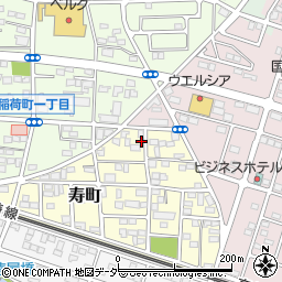 埼玉県深谷市寿町95周辺の地図