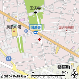 埼玉県深谷市国済寺608周辺の地図