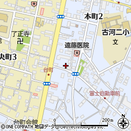 有限会社平井商店周辺の地図