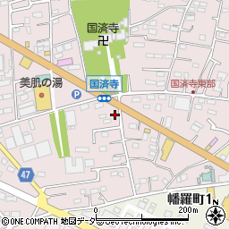 埼玉県深谷市国済寺610周辺の地図
