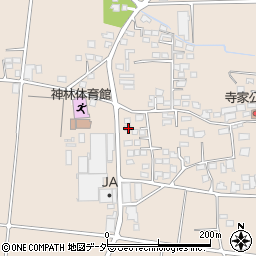 長野県松本市神林1554-9周辺の地図