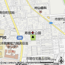 長野県松本市寿北7丁目周辺の地図