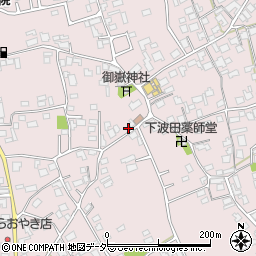 長野県松本市波田下波田6453-1周辺の地図