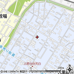 埼玉県深谷市上野台69周辺の地図