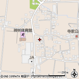 長野県松本市神林1554周辺の地図