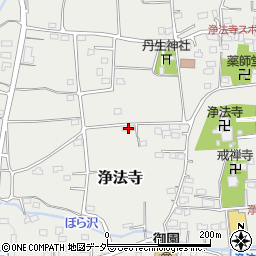 群馬県藤岡市浄法寺1211-1周辺の地図