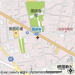 埼玉県深谷市国済寺611周辺の地図