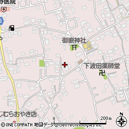 長野県松本市波田下波田6455周辺の地図