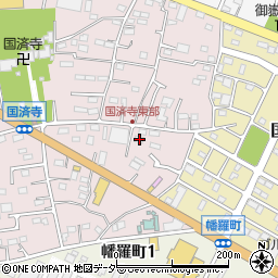 埼玉県深谷市国済寺576-1周辺の地図
